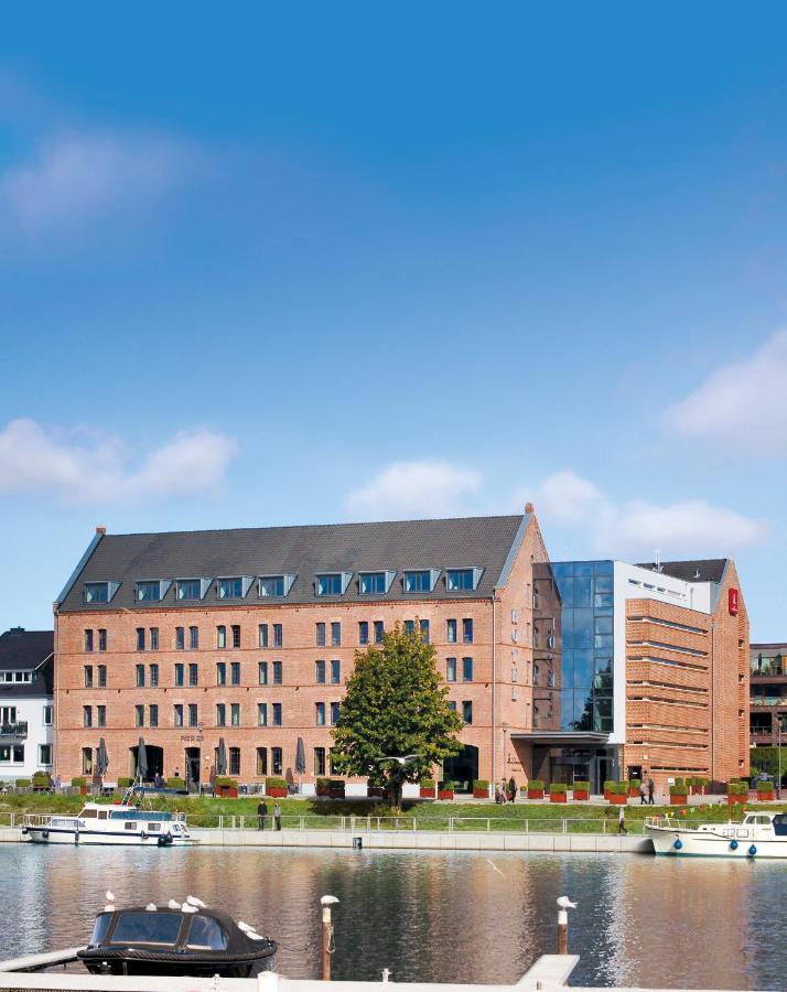 Hotel Hafenspeicher Leer Esterno foto